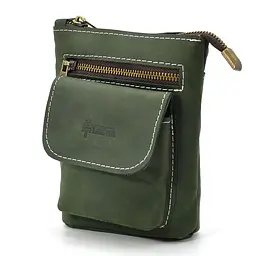 Чоловіча шкіряна сумка через плече TARWA 17×14×5,5 см sum0025685 - мініатюра 2
