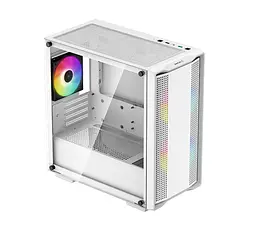 Корпус DeepCool CC360 White ARGB (R-CC360-WHAPM3-G-1) без БЖ - мініатюра 3