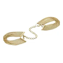 Браслети-наручники Magnifique Bijoux Indiscrets, золотисті - мініатюра 6