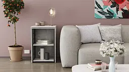 Стіл-тумба трансформер Смарт 2/2 Ferrum-decor 750x1450x600 Чорний метал ДСП Бетон 16 мм (FRD-105108) - мініатюра 8