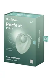 Віброкільце - Satisfyer Perfect Pair 3 Green - мініатюра 5