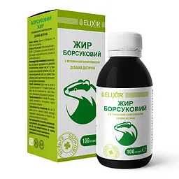Жир Elixir борсуковий із вітамінним комплексом рідкий 100 мл