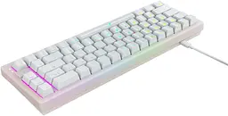 Клавіатура механічна K5 68Key, Kailh Red, USB-A, EN/UA, Hot-swap, RGB, біла Cherry Xtrfy teh0013856 - мініатюра 8