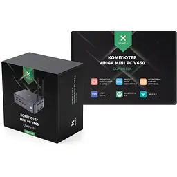 Комп'ютер Vinga Mini PC V660 (V6601235U.8512) - мініатюра 10