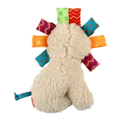 Іграшка для Собак Gigwi Plush Friendz Левеня з пищалкою 17х11х4 см - мініатюра 3