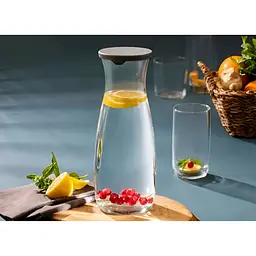 Уцінка. Графин Pasabahce Amphora з силіконовою кришкою 1.18 л (43813-SL)  - мініатюра 5