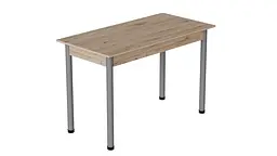 Стіл кухонний Ferrum-decor Беніта 75x120x70 Сірий ДСП Сан-Марино 16мм (FRD-105645)