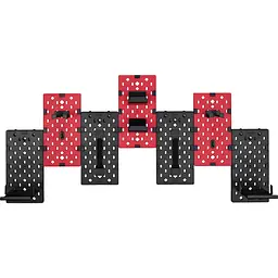 Дошка-органайзер OfficePro Black-Red настінна (WO1080B) - мініатюра 2