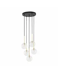 Підвісний світильник TK Lighting 5943 Nilos G9 5x6W IP20 Bk
