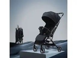 Дитяча коляска прогулянкова Haowei X5 Black - мініатюра 12