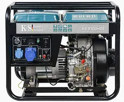Генератор дизельний Konner&Sohnen KS 8100HDE (EURO V), 230В, 6.5кВт, електростартер, 117кг