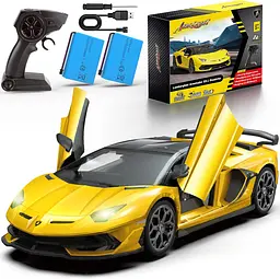 Машинка на радіокеруванні Kool Speed Lamborghini на батарейках, в асортименті (DHTRC10578) - мініатюра 4