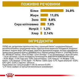 Корм для дорослих котів Royal Canin Urinary S/O Moderate Calorie 0.4 кг - мініатюра 5
