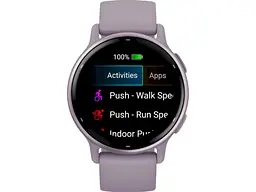 Смарт-годинник Garmin vivoactive 5 Metallic Orchid Aluminum Bezel with Orchid Case and Silicone (010-02862-13/53) - мініатюра 6