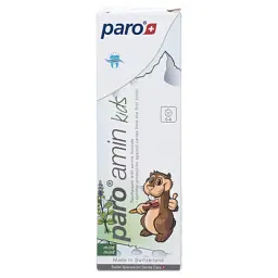 Детская зубная паста Paro Swiss amin kids на основе аминофторида 500 ppm 75 мл (7610458026670) - миниатюра 2