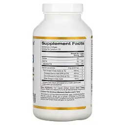 Риб'ячий жир California Gold Nutrition Omega-3 Premium Fish Oil 180 EPA/120 DHA 240 желатинових капсул - мініатюра 2