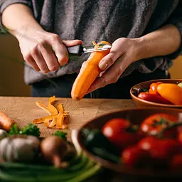 Ніж для чищення (овочечистка) Fiskars Essential 6 см (1065585) - мініатюра 5