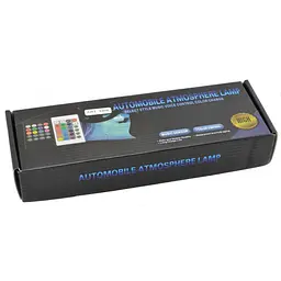 Кольорова підсвітка для авто водонепроникна RGB led HR-01678 7 кольорів 4 стрічки - мініатюра 7