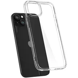 Протиударний прозорий чохол Spigen Ultra Hybrid  для iPhone 15 Crystal Clear ACS06793