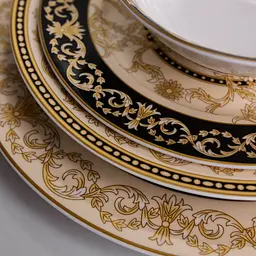 Столовий фарфоровий сервіз на 6 персон Yiwu HP-7-711 - мініатюра 8