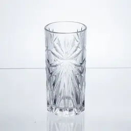 Набір склянок для напоїв Yiwu Old Fashioned 6 шт по 300 мл для лимонадів соку води коктейлів склянки скляні HP-17-2 - мініатюра 3