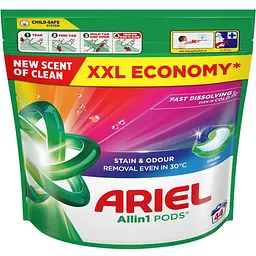 Капсули для прання Ariel Pods All-in-1 Color Для кольорового 44 шт. (8700216764544)