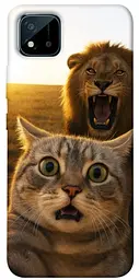 Чохол Demsky Shocked cat and lion для Realme C11 (2021)