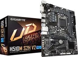 Материнська плата Gigabyte H510M S2H V2 LGA 1200 (H510M S2H V2) Б/В - мініатюра 2