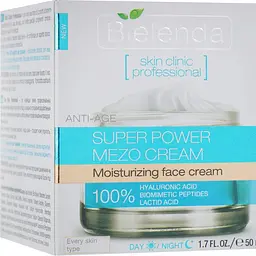 Зволожуючий крем для обличчя Bielenda Skin Clinic Professional з гіалуроновою кислотою, 50 мл - мініатюра 4