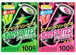 Жувальні цукерки Meiji Boost Bites Fruit Emotion 100г - мініатюра 7