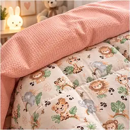 Плед дитячий MirSon Silky Waffle Safari baby 90х110 см (2200013893295) - мініатюра 8
