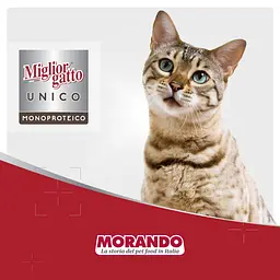 Вологий корм для котів Morando Migliorgatto Unico Delicious прошуто 100 г - мініатюра 4