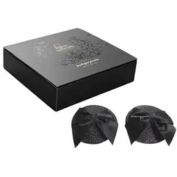 Пестіс Bijoux Indiscrets Burlesque pasties Glitter and Bow Один размер - мініатюра 4