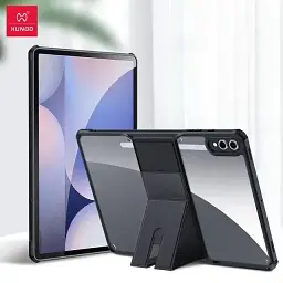 Чохол накладка з підставкою HunDD з посиленими кутами для для Samsung Galaxy Tab S10+ / S9+ (12.4") Чорний