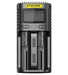 Універсальний зарядний пристрій для акумуляторів Nitecore UM2 на 2 канали - мініатюра 3