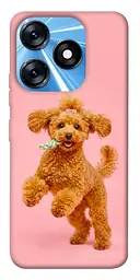 TPU чохол Demsky Happy poodle для TECNO Spark 10 Pro