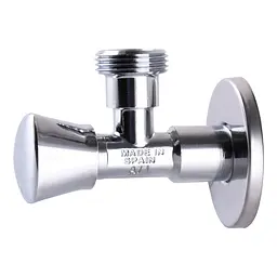 Кран кутовий вентильний Arco 1/2″х 3/4(+3/8″) Zenit Z0915 Regula 000012712