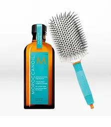Набір: Масло Moroccanoil Mot all types + Розчіска Brush paddle 2020 - мініатюра 3