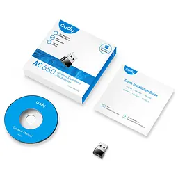 Адаптер Wi-Fi Cudy WU650,AC650 Wi-Fi Mini USB Adapter - мініатюра 5