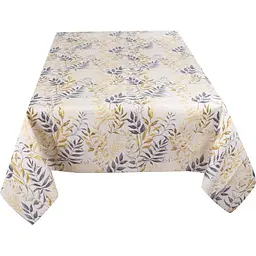 Скатертина водовідштовхувальна Lefard Home Textile Maracaibo 140х140 см сіра (715-367) - мініатюра 2