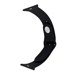 Ремінець Silicone Apple Watch 42/44/45/46/49 мм Black S
