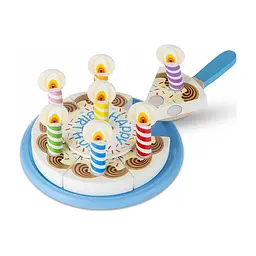 Ігровий набір Melissa & Doug дерев'яний День народження-торт (MD10511) - мініатюра 4