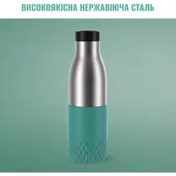 Термопляшка Tefal Bludrop soft touch 700 мл зелена (N3111210) - мініатюра 7
