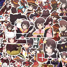 Стікерпак GeekLand KonoSuba Megumin 50 штук - мініатюра 4