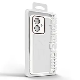 Защитный чехол для TECNO Spark Go 2 4G (KM4), Shade, белый, TPU+PC, матовый, защита всего корпуса, панель-накладка, противоударный, с высокими бортами, амортизирует удары при падениях, ArmorStandart (ARM87909) - мініатюра 3