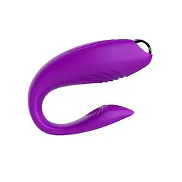 Вібратор для пар G-Sex з USB-зарядкою 10 режимів силіконовий Фіолетовий