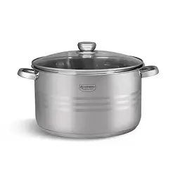 Каструля Edenberg EB-3021 з нержавіючої сталі з кришкою 14,90 л 32x18,5 см