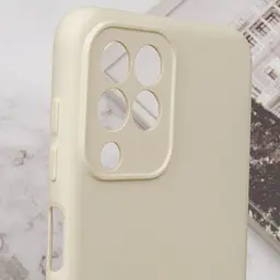 Чохол TPU GETMAN Liquid Silk Full Camera для Samsung Galaxy M33 5G Пісочний / Sand - мініатюра 5
