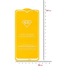 Захисне скло BeCover Full Glue & Cover для Huawei P Smart 2019 White (703137) - мініатюра 3