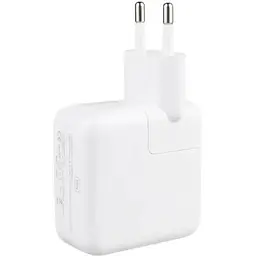 Зарядний пристрій DK для Apple 35W Dual USB-C Port Compact Power Adapter (OEM) white - мініатюра 2
